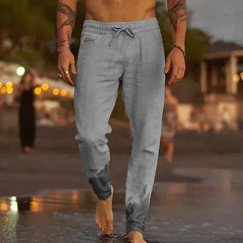 Comfortable Loose Fit Mens Summer Pants
