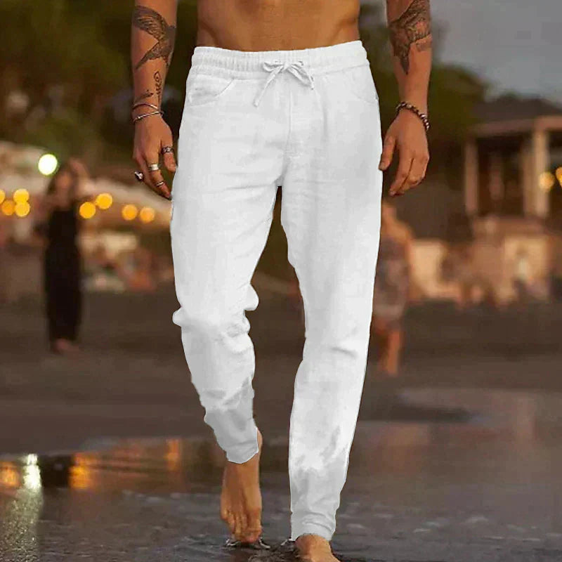Comfortable Loose Fit Mens Summer Pants