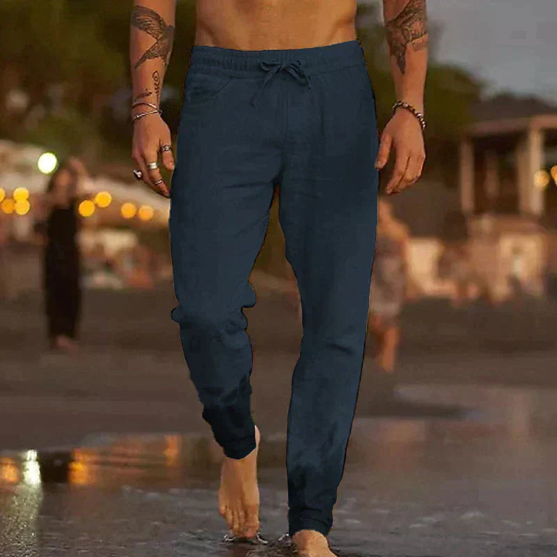Comfortable Loose Fit Mens Summer Pants