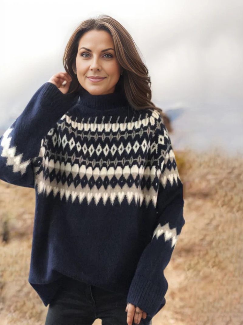 Maddison | Stylish Turtleneck Sweater