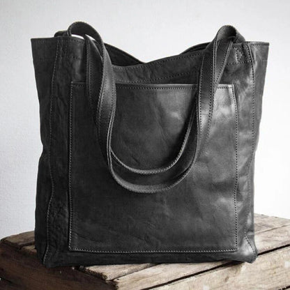 Classic Ladies Leather Tote Bag