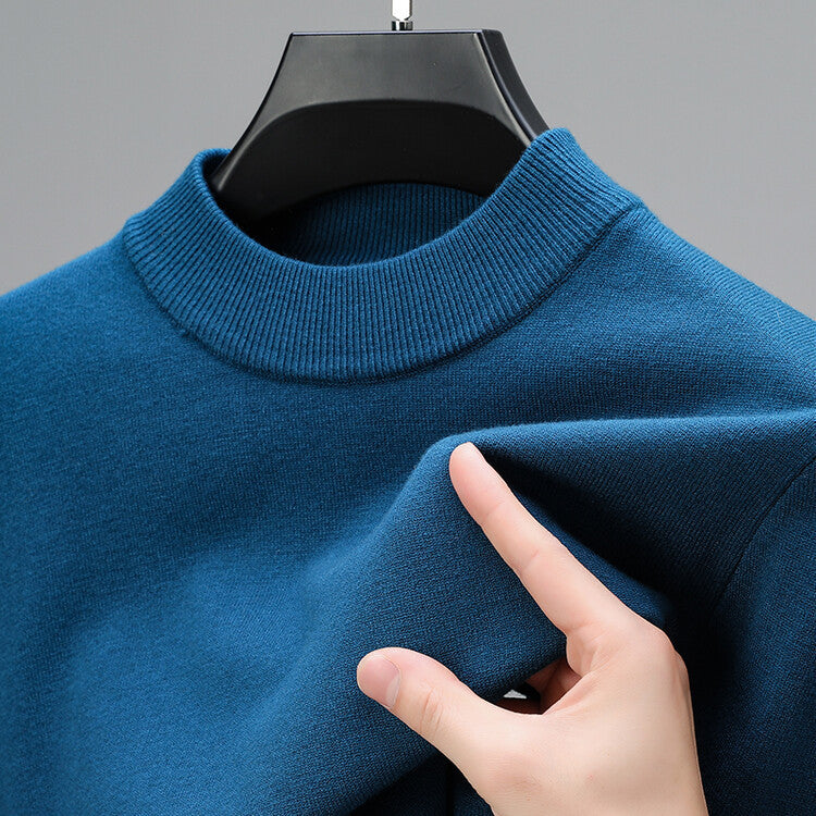 Variant image for Cashmere Elegance Men's Sweater – Luxurious Comfort, Elegant Hem-13