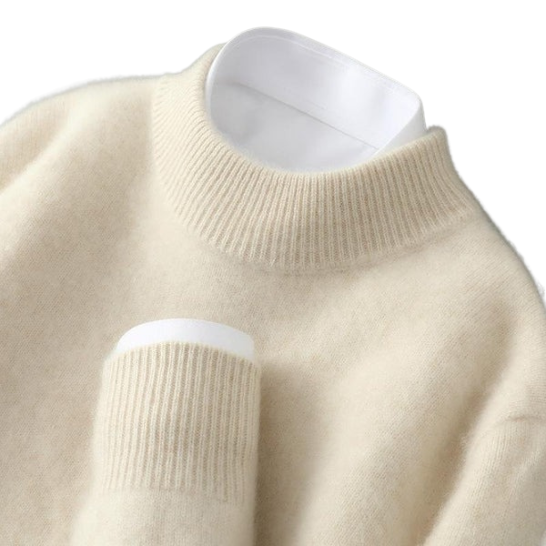 Men's Cashmere Long Sleeve Sweater