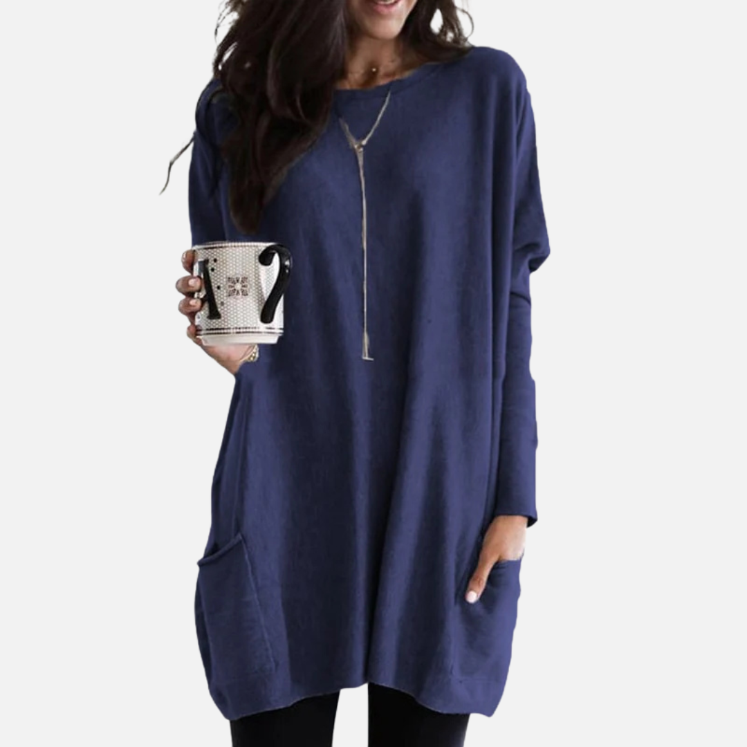 Miles | Women's Oversized Tunic Knit Dress
