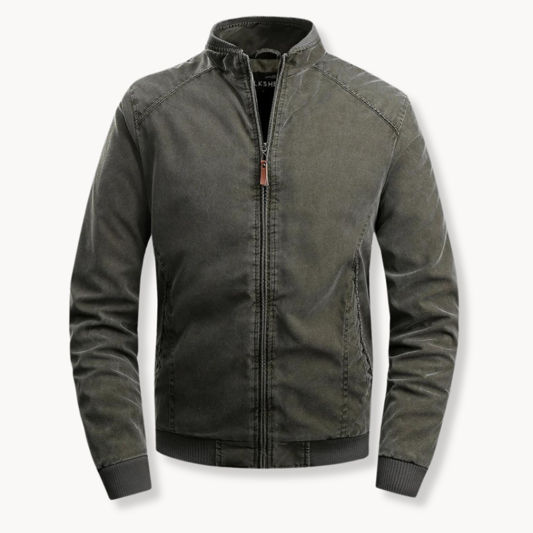 Jacket - Lightweight Blend Slim Shape & Full Zip Venting 0