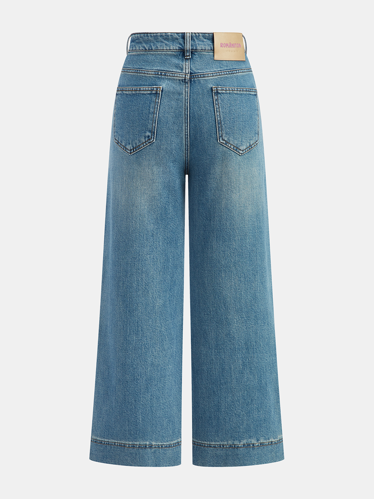 Comfortable High Waisted Flare Jeans
