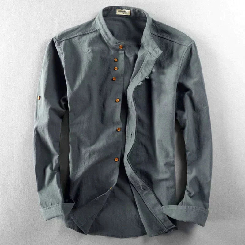 Classic Mens Asian Fit Dress Shirt