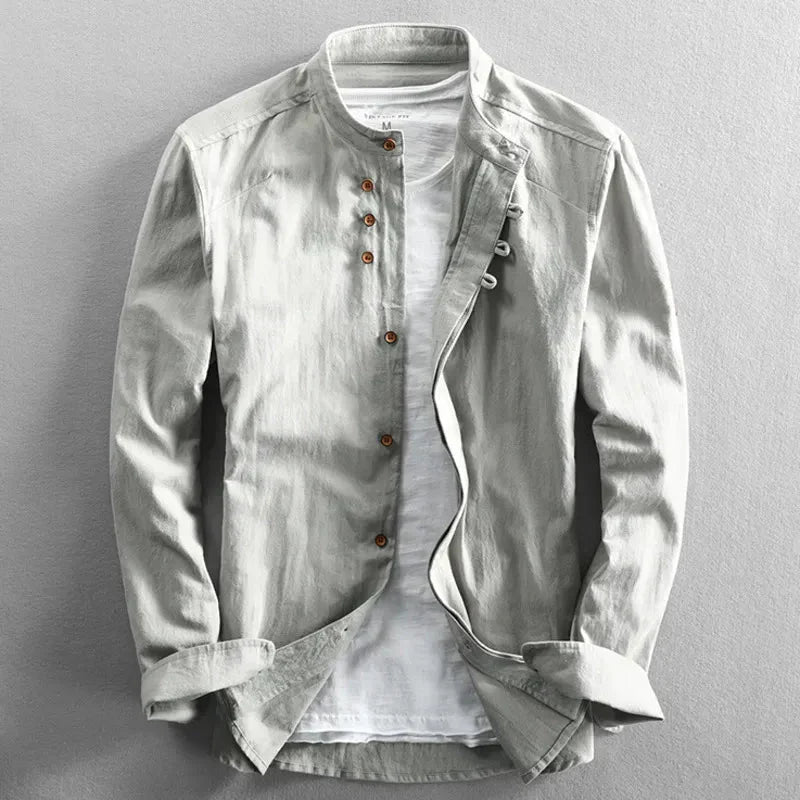 Classic Mens Asian Fit Dress Shirt
