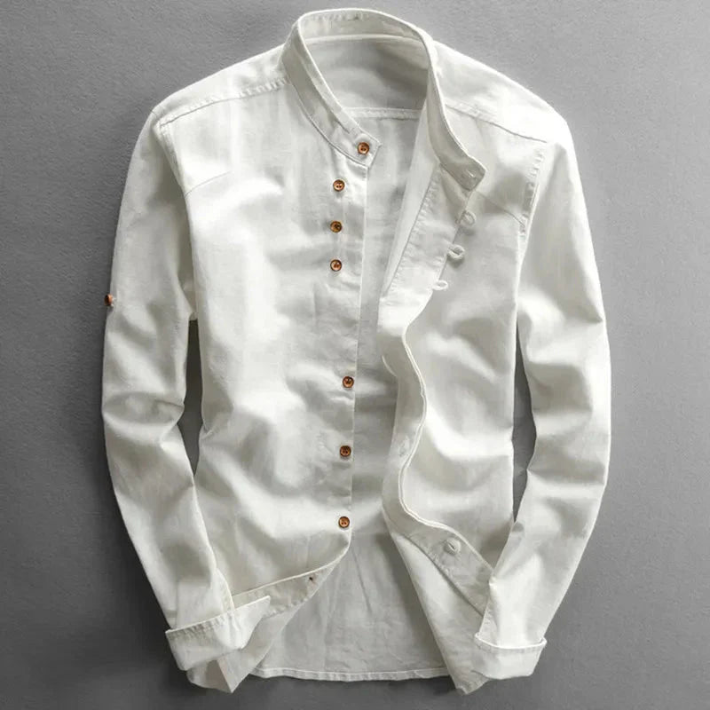 Classic Mens Asian Fit Dress Shirt