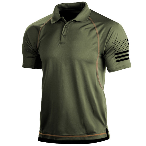 Jasper | Sporty Sleeves & Breathable Polo Shirt