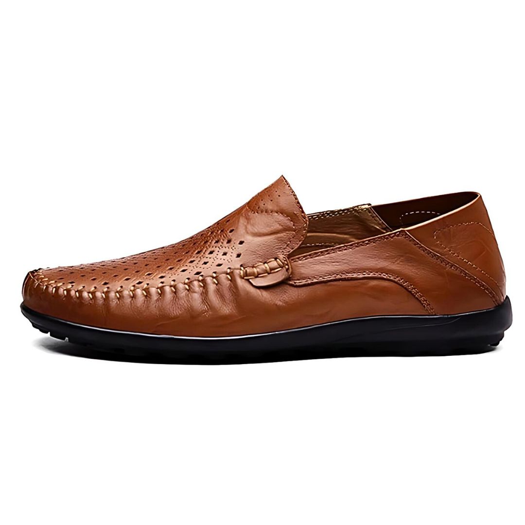 Jelle | Breathable genuine leather loafers 6