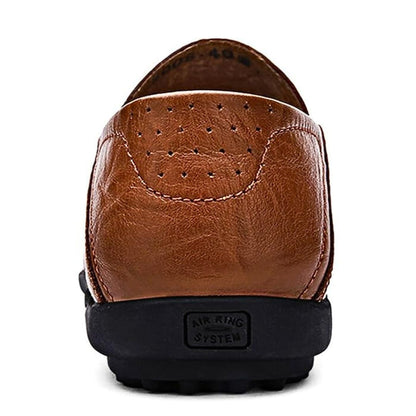 Jelle | Breathable genuine leather loafers 7
