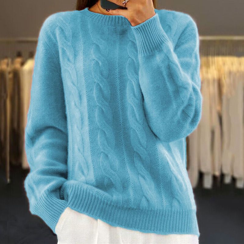 Cozy Cable Knit Women's Sweater