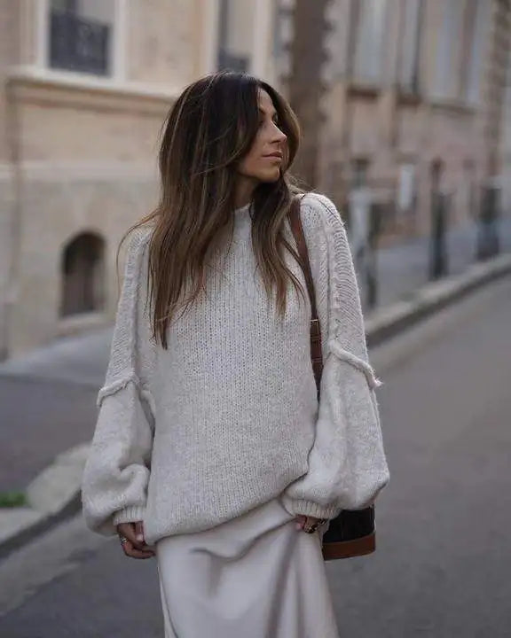 Jessica | Soft oversized knitted sweater
