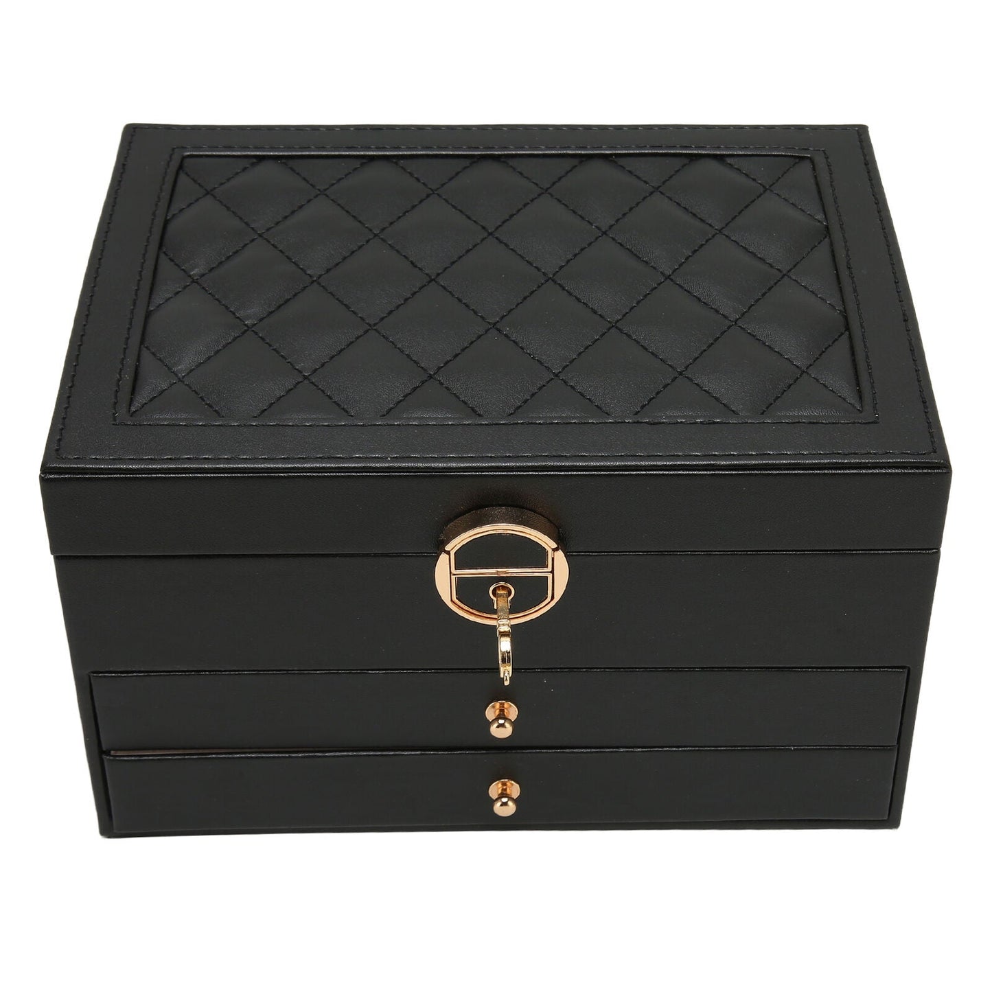 Jewellery Box for Women | Multilayer Leather Storage 7