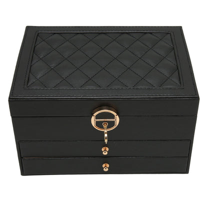 Jewellery Box for Women | Multilayer Leather Storage 7