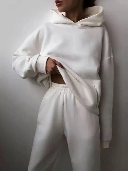 Ladies' Cozy Hoodie and Jogger Set