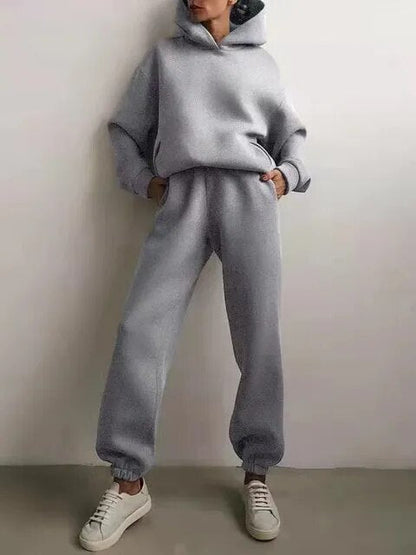 Ladies' Cozy Hoodie and Jogger Set