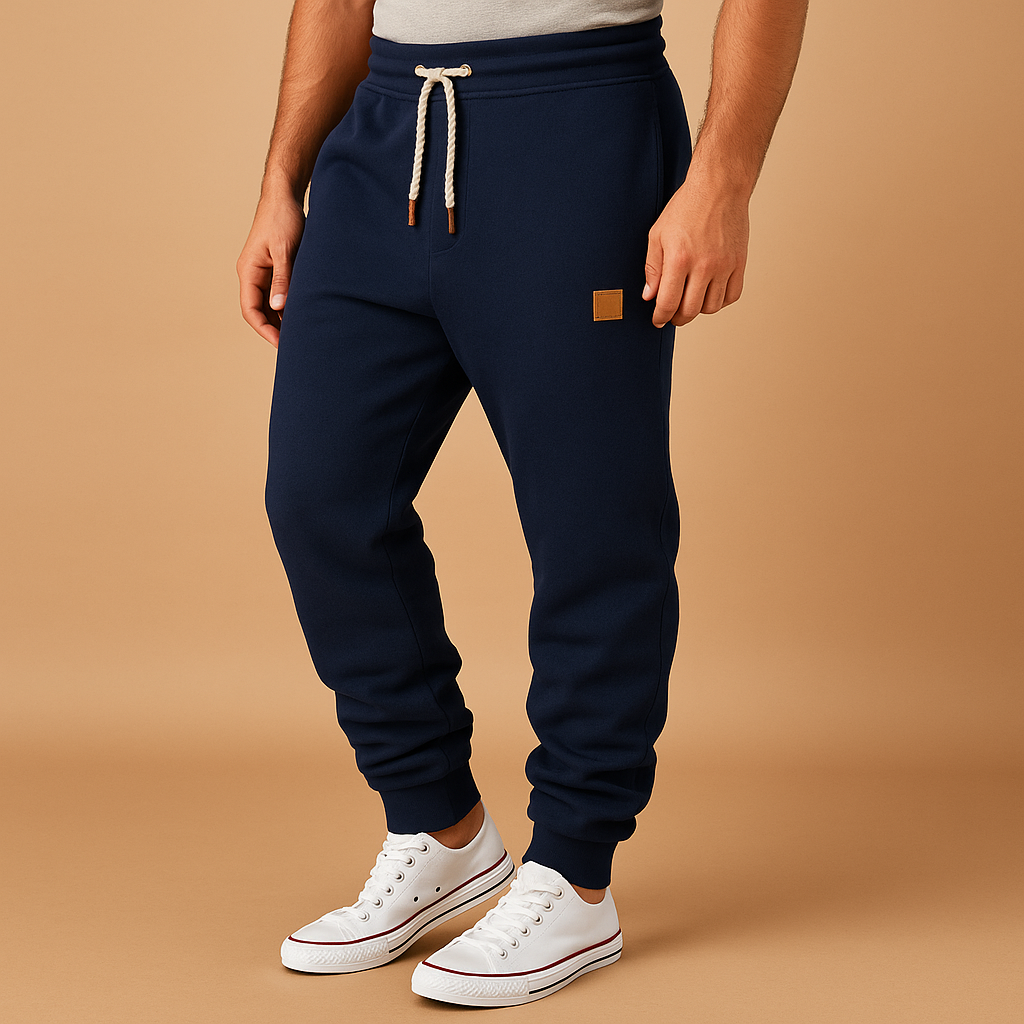 Men's Running Pants with Elastic Waistband - Luxivelle
