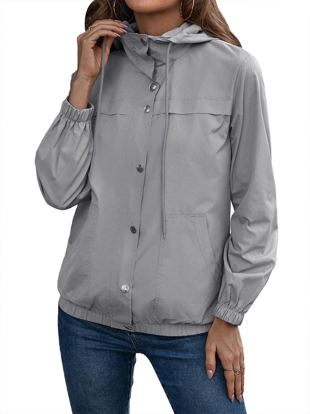 Johanna | Waterproof hooded trench coat