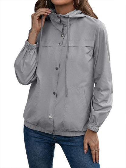 Johanna | Waterproof hooded trench coat