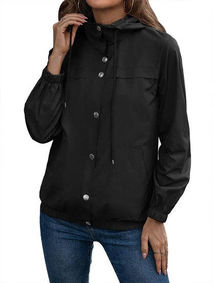 Johanna | Waterproof hooded trench coat