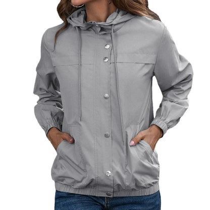 Johanna | Waterproof hooded trench coat