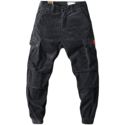 Johnny | Comfortable & Stylish Corduroy Cargo Pants 4