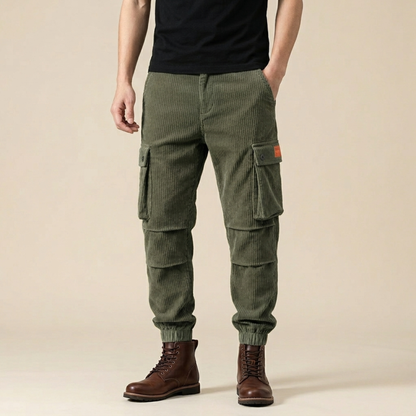 Johnny | Comfortable & Stylish Corduroy Cargo Pants 7