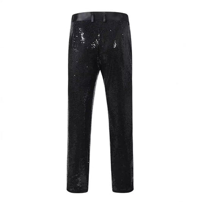 Jovian | Men’s Sequin Trousers – Comfortable, Stylish & Modern Fit 3