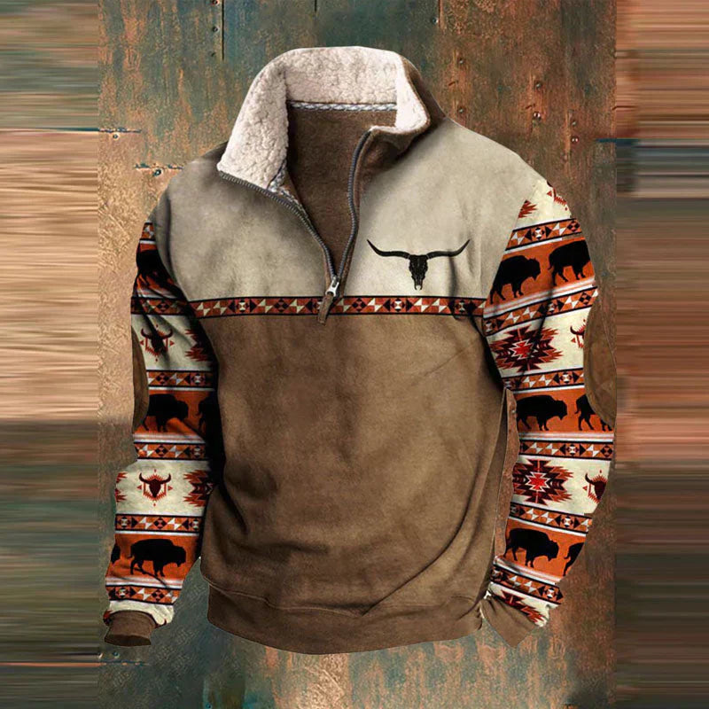 Juan | Elegant Quarter Zip Sweater For Winter 4