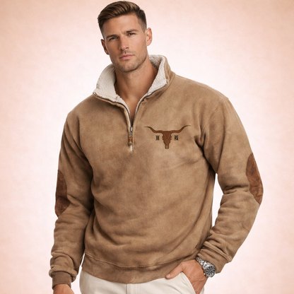 Juan | Elegant Quarter Zip Sweater For Winter 5