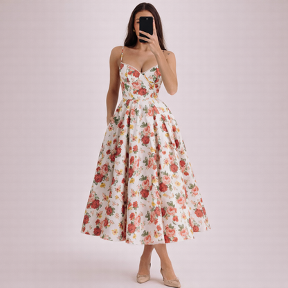 Julia | Affordable and flowing midi dress 3