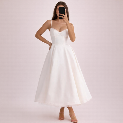 Julia | Affordable and flowing midi dress 6