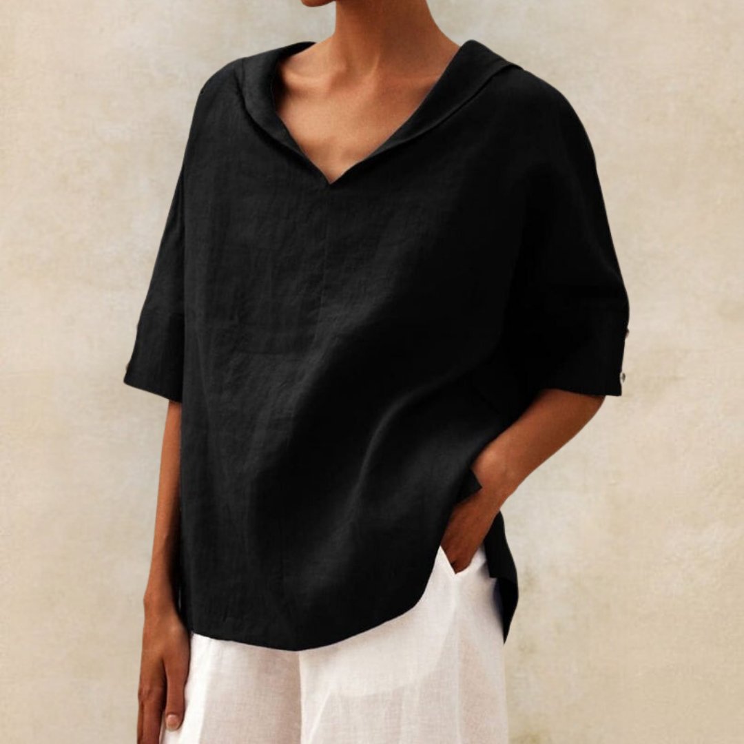 Julia | Linen Summer Breathable Shirt