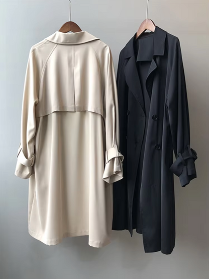 Juliane | Timeless Long Waterproof Trench Coat