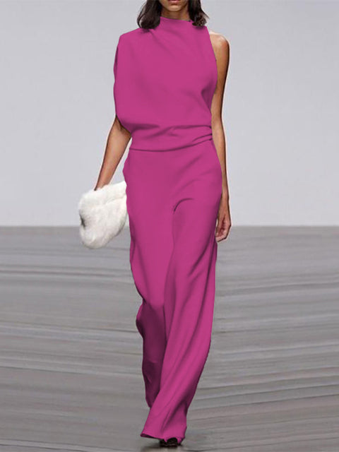Chic Sleeveless Women's Jumpsuit