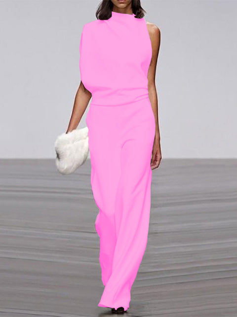 Chic Sleeveless Women's Jumpsuit