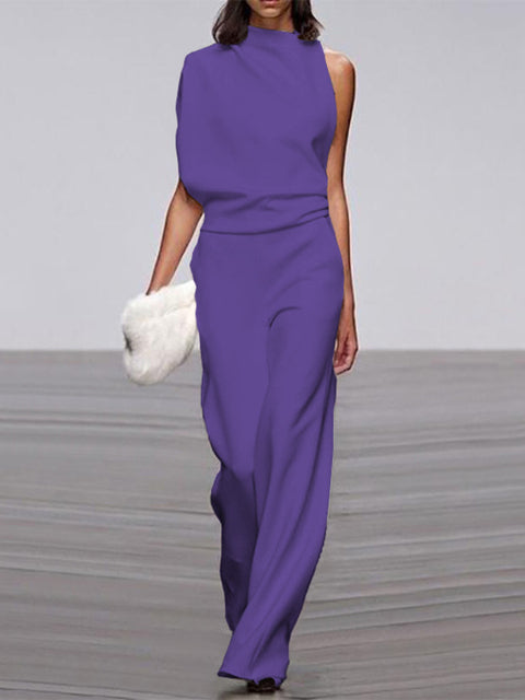 Chic Sleeveless Women's Jumpsuit