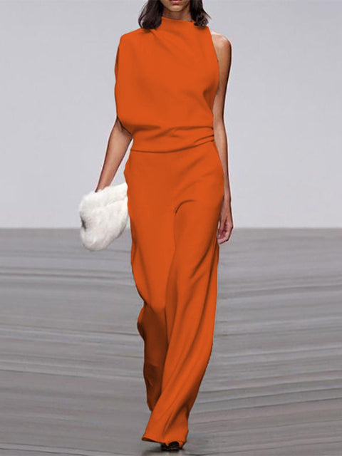 Chic Sleeveless Women's Jumpsuit