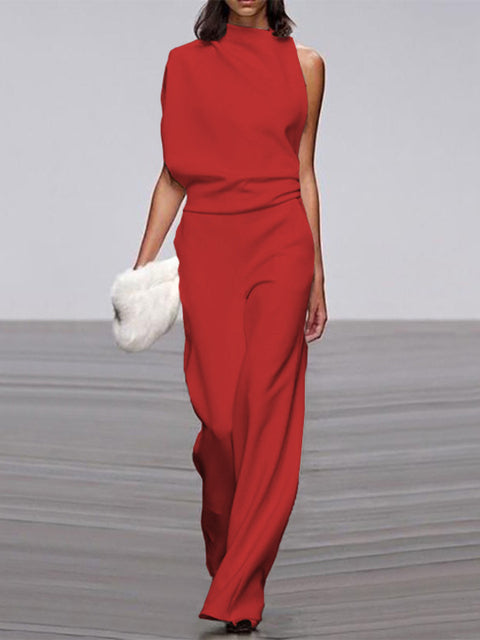 Chic Sleeveless Women's Jumpsuit