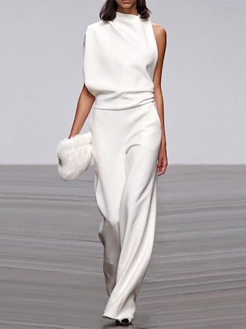 Chic Sleeveless Women's Jumpsuit