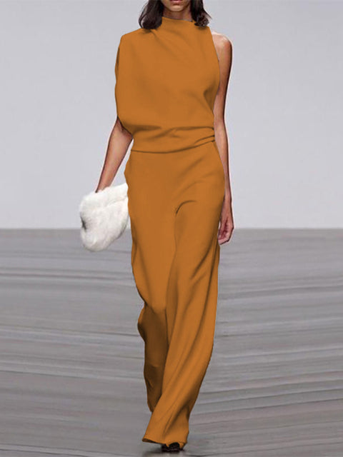 Chic Sleeveless Women's Jumpsuit