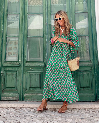 Beautiful Floral Women's Dress