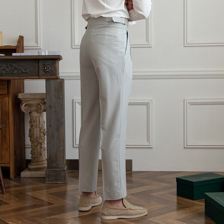 Classic Fit Straight Leg Men's Pants