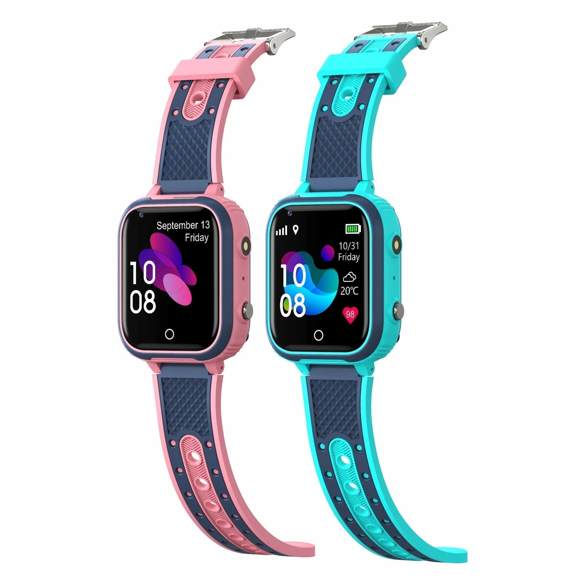 Kids GPS Smartwatch with Phone and Tracker - Luxivelle