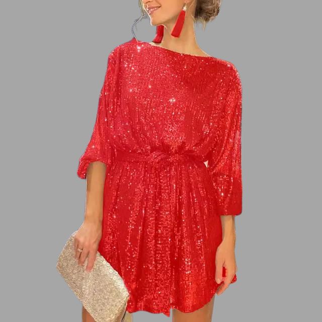 Karolin | Sparkling Sequin Mini Dress