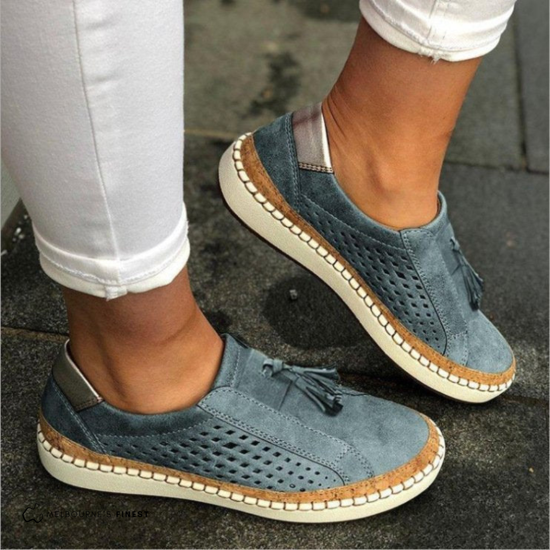 Comfortable Slip On Shoes with Cushioning and Grip Soles