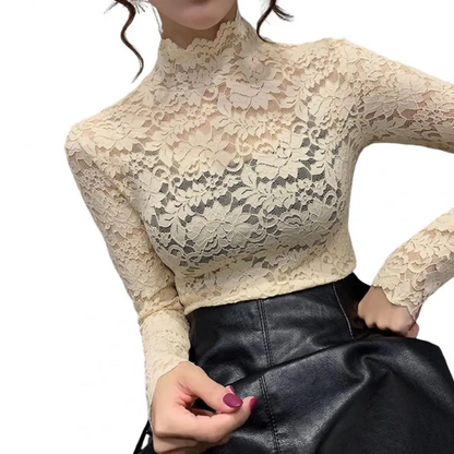 Chic Crochet Blouse