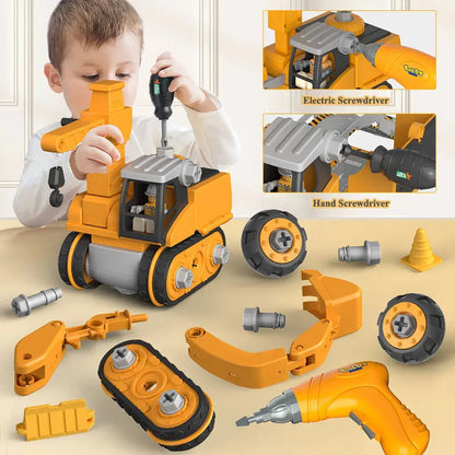 Ultimate Kids Building Car Kit - 120pc Playset